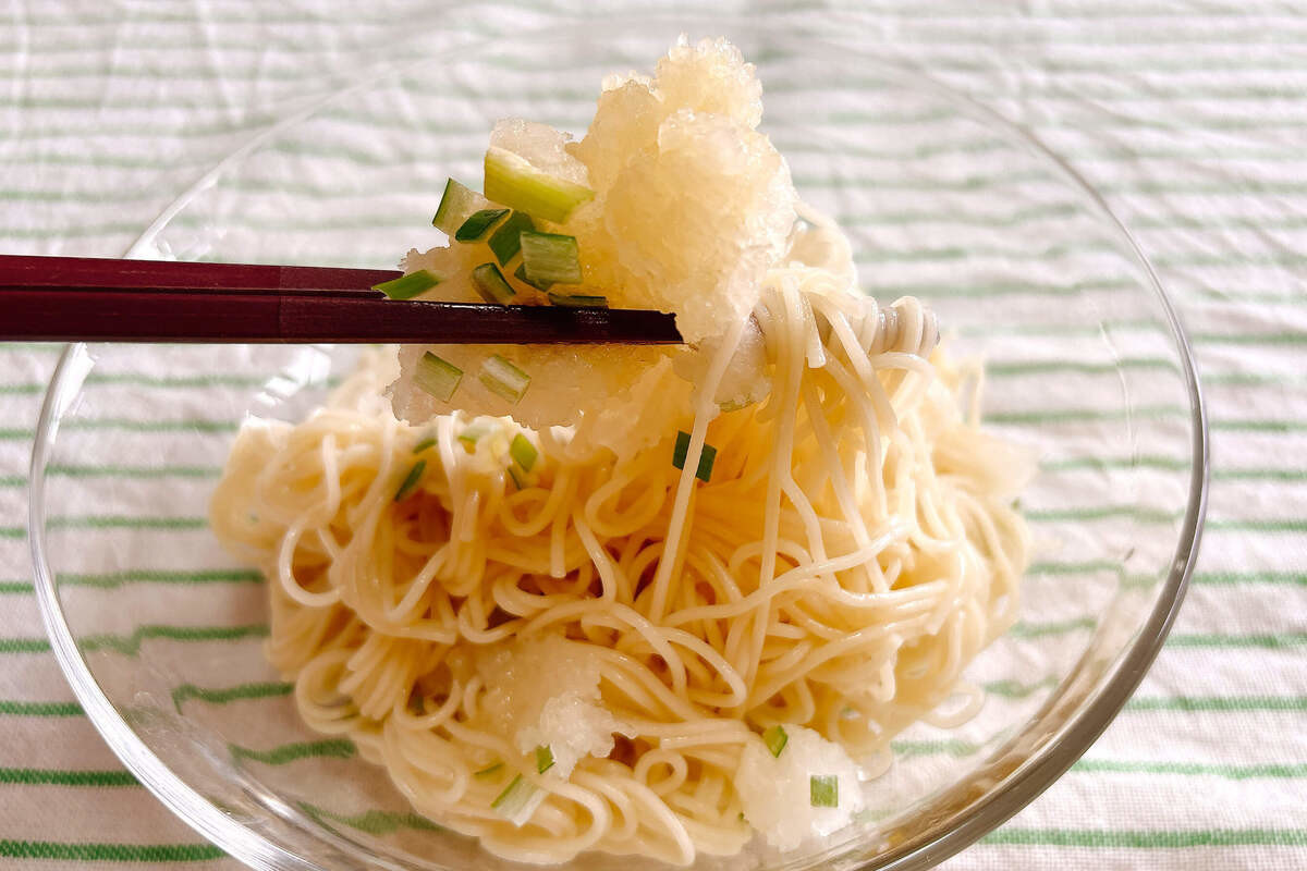 サラダそうめん