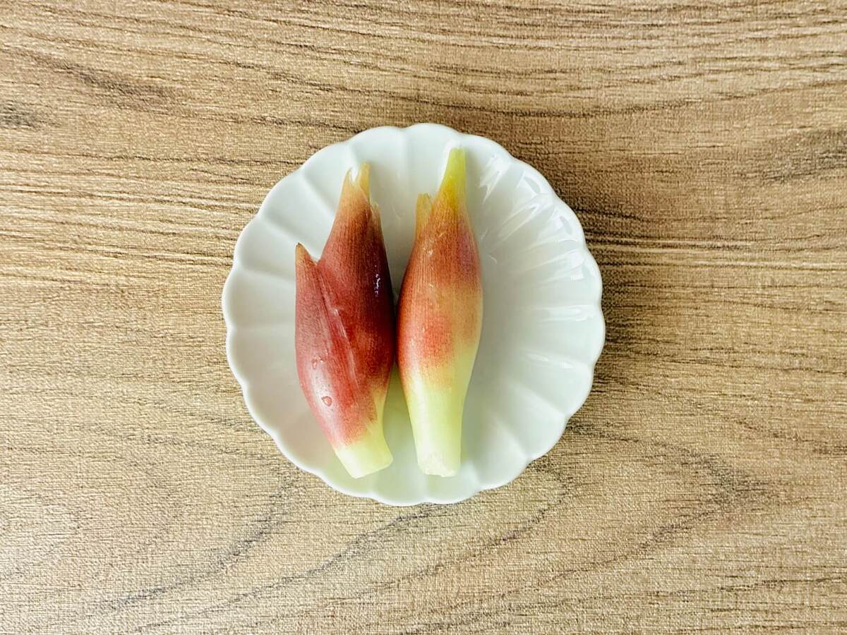 小林まさみさん「みょうがと塩昆布のおにぎり」のレシピ