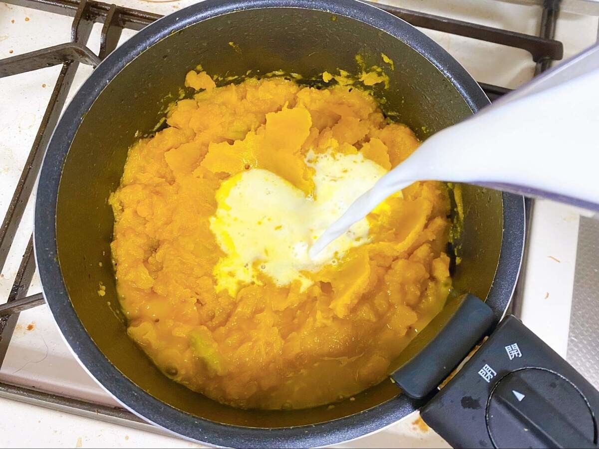 有賀薫さん「かぼちゃのポタージュ」