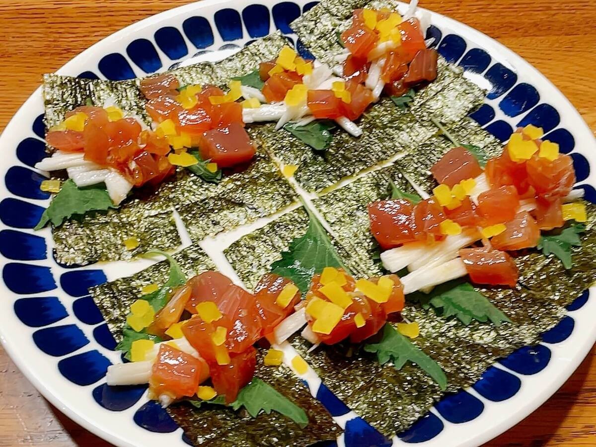 和田明日香さん「ひとくちのり巻き」のレシピ