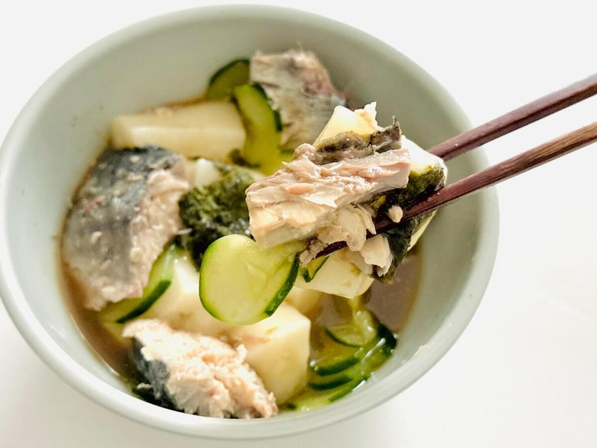 サトウ食品公式「さばのぶっかけもち」