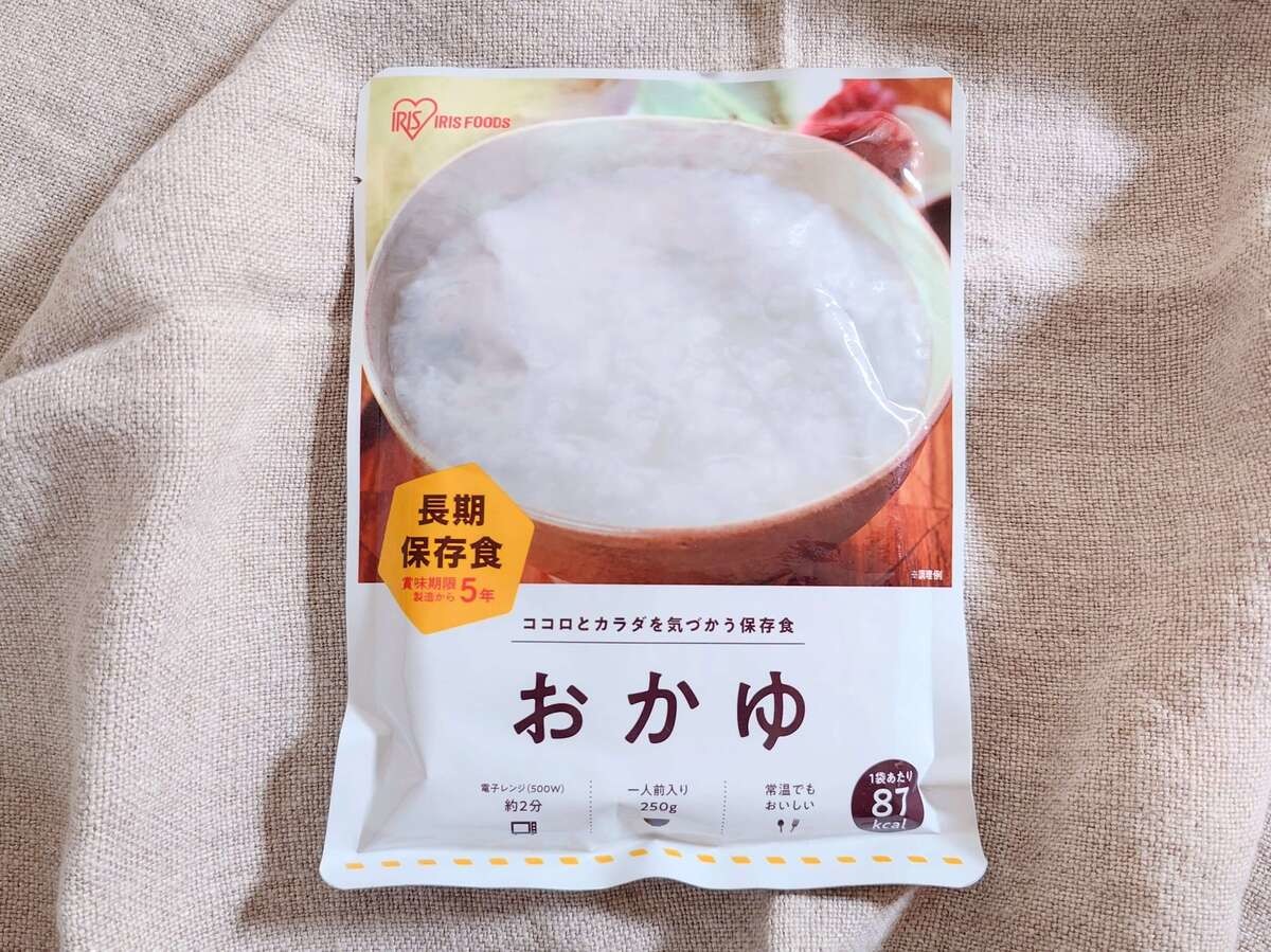アイリスフーズ「具だくさん防災食備蓄用セット7袋入」開封してみた