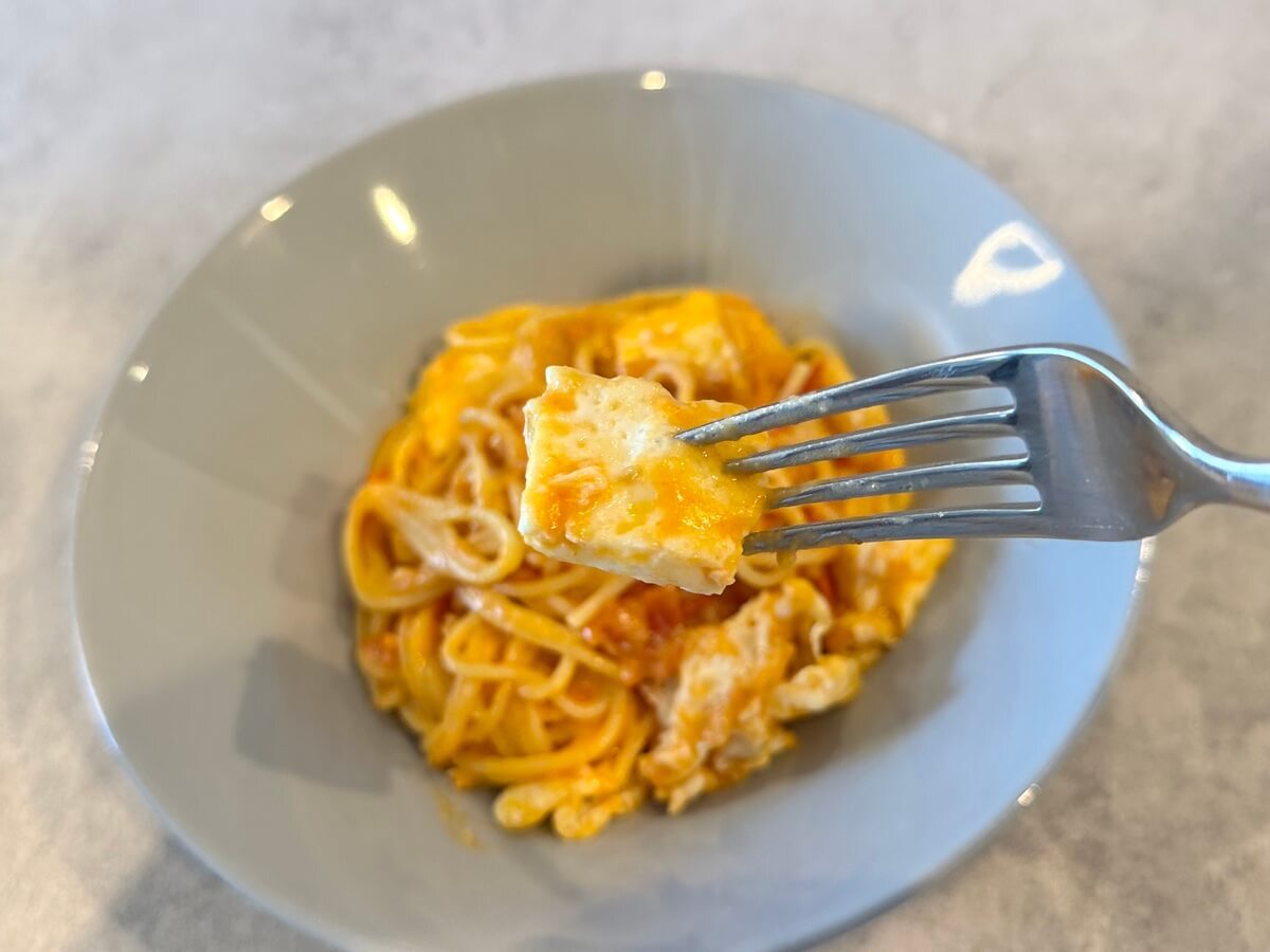 弓削啓太さん「トマトと卵のスパゲッティ」