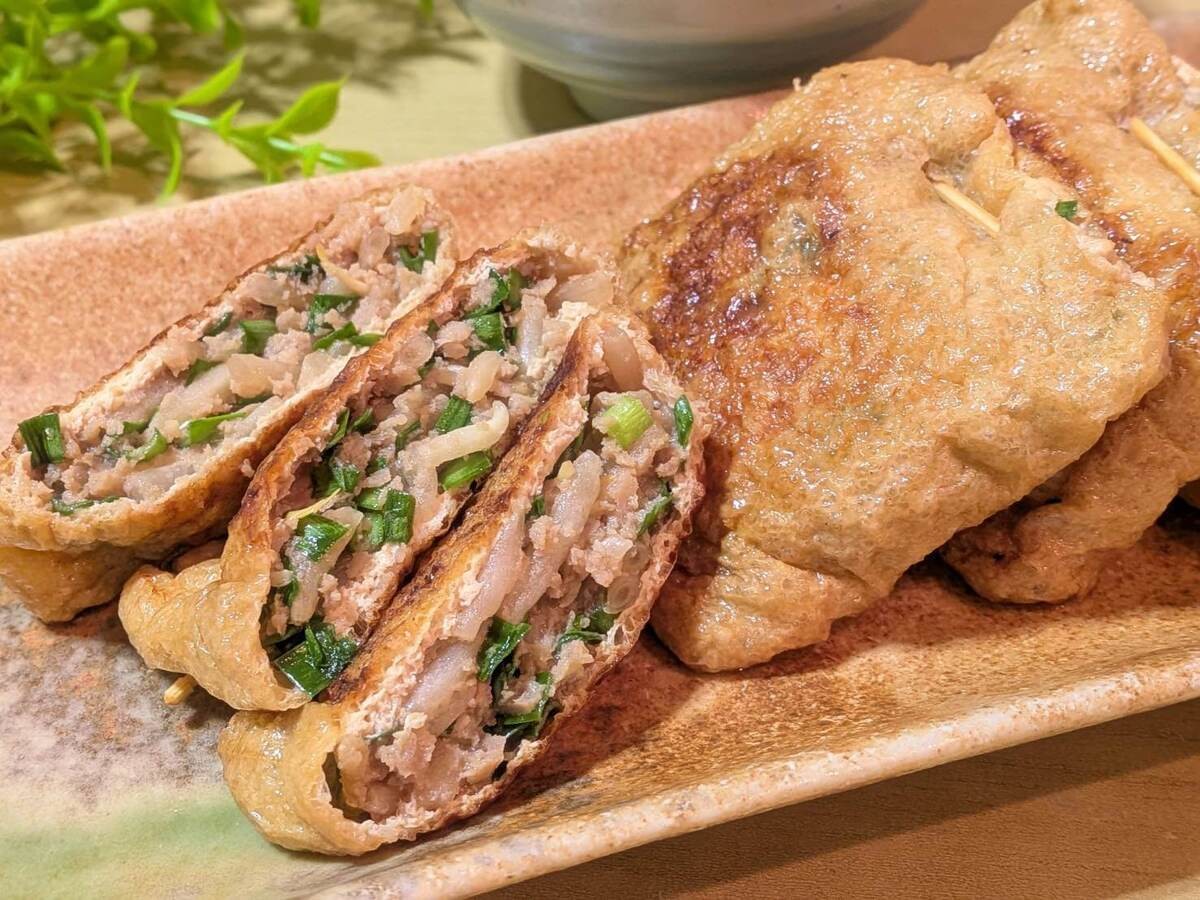 ギャル曽根さん「油揚げ餃子」