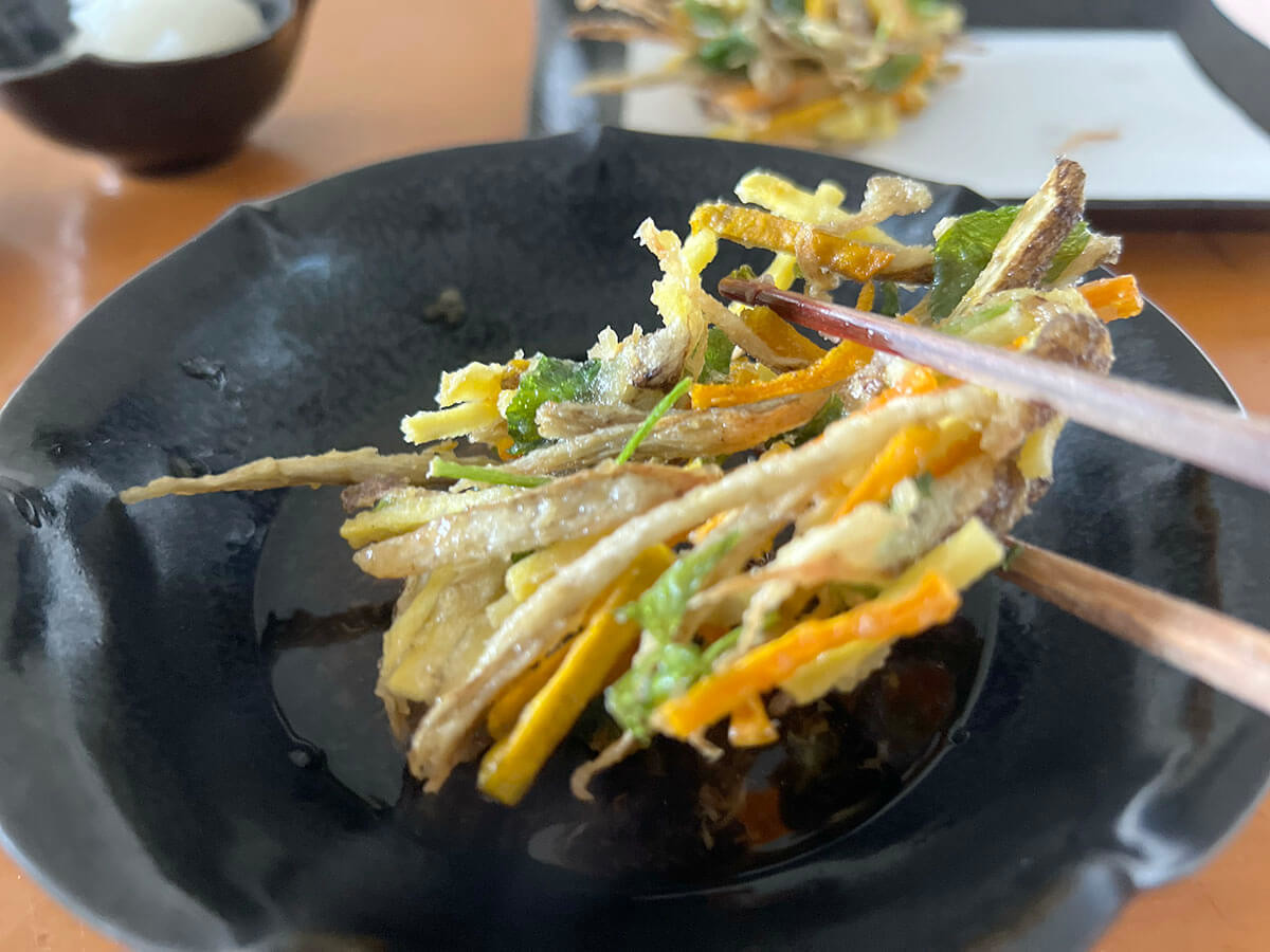 村田吉弘さん「野菜のかき揚げ」のレシピ