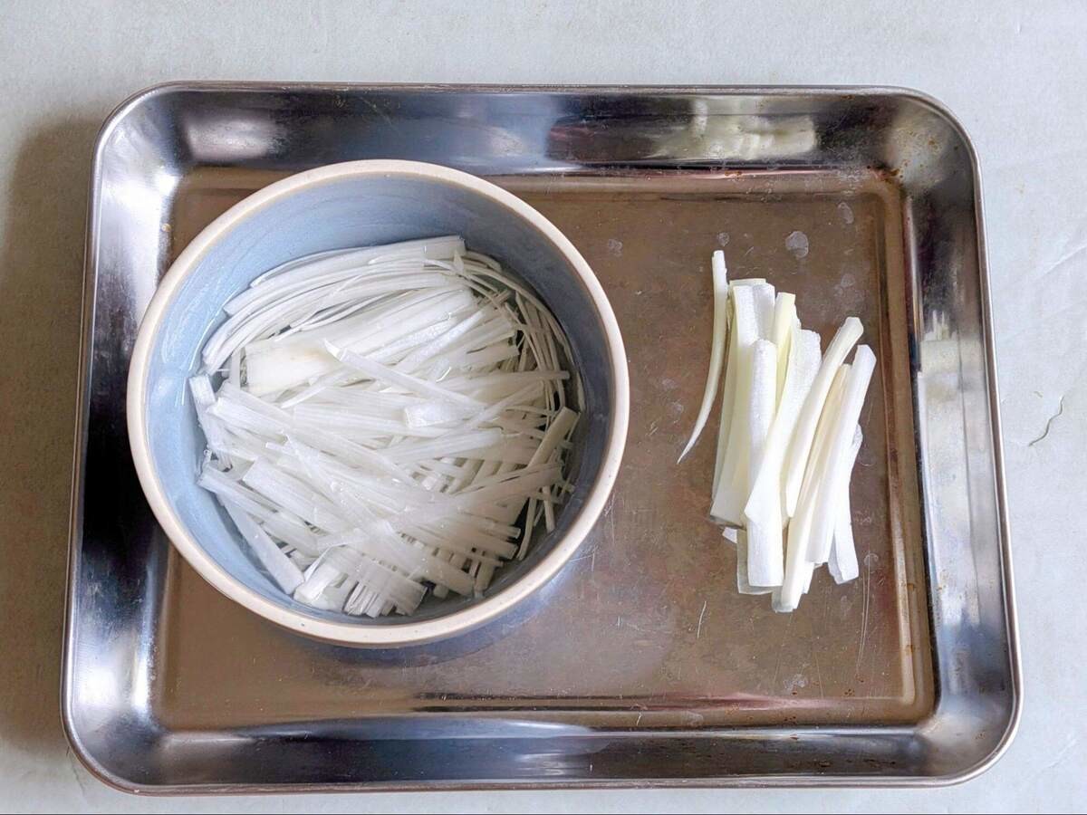 最高のねぎ塩焼きそば