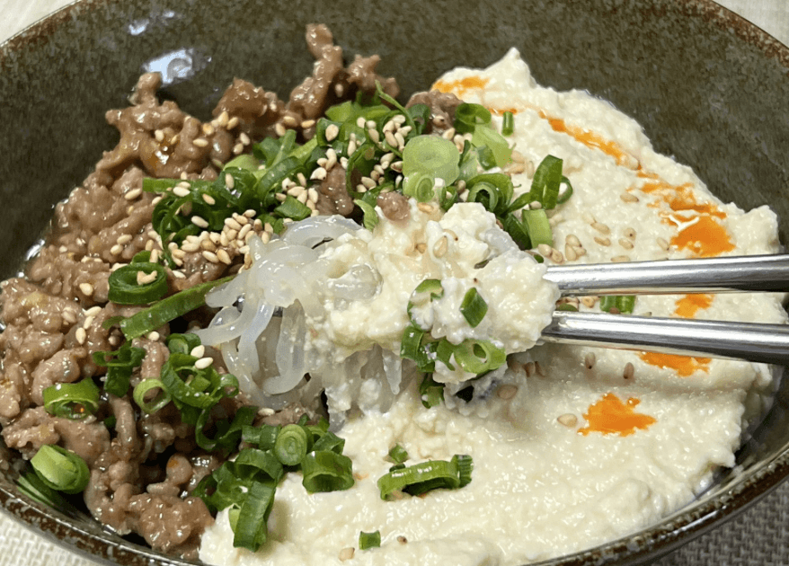 「クリーミー麻婆しらたき麺」