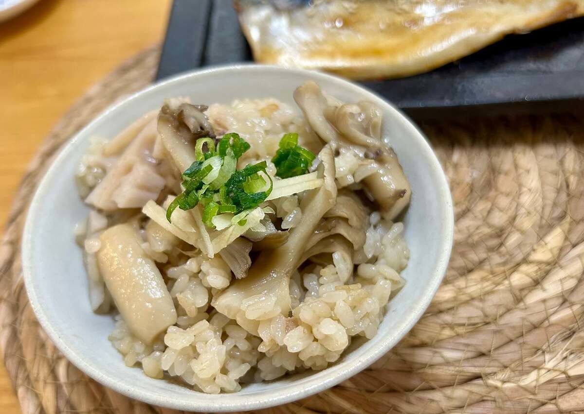 マイタケ炊き込みご飯
