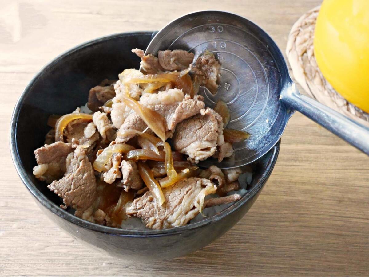 笠原将弘さん「笠野家の牛丼」のレシピ