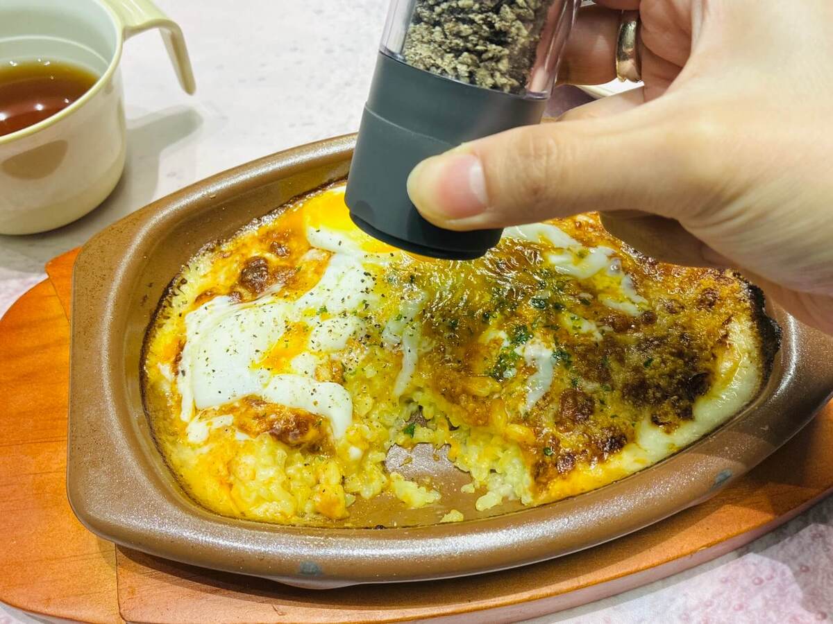 【サイゼリヤ】『ミラノ風ドリア』をプラス100円で神アレンジ