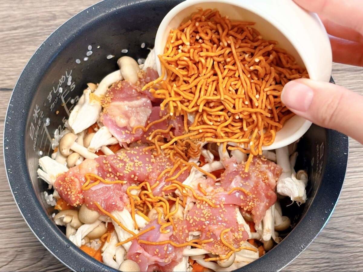 ベビースター炊き込みご飯