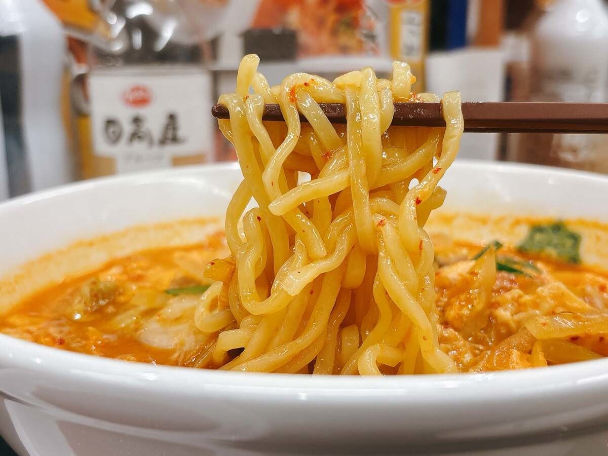 日高屋「チゲ味噌ラーメン」
