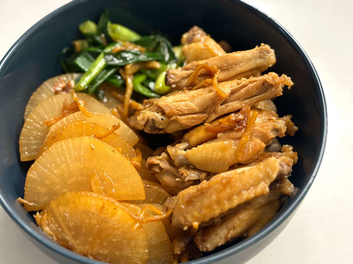 『DAIGOも台所〜きょうの献立 何にする?~』「焼き大根と手羽の生姜煮」
