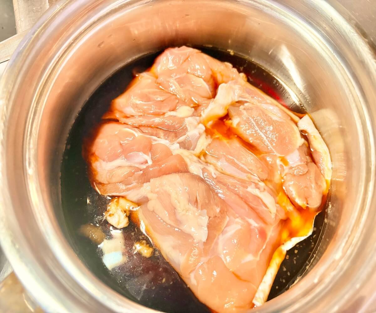 煮るだけ鶏チャーシュー