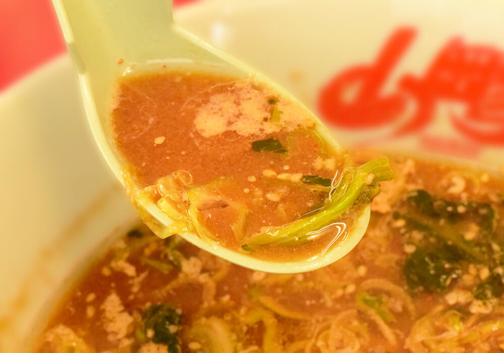 山岡家「味噌つけ麺」