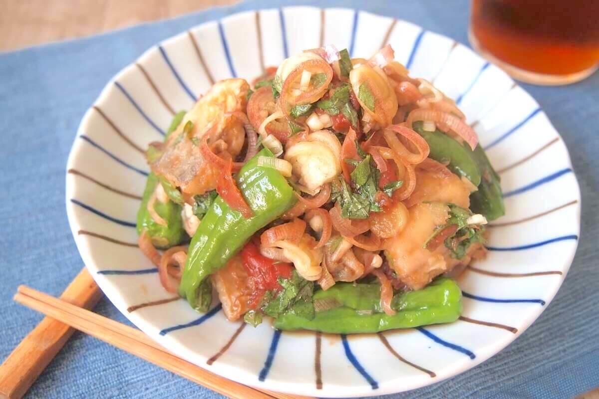 あじの香味和え