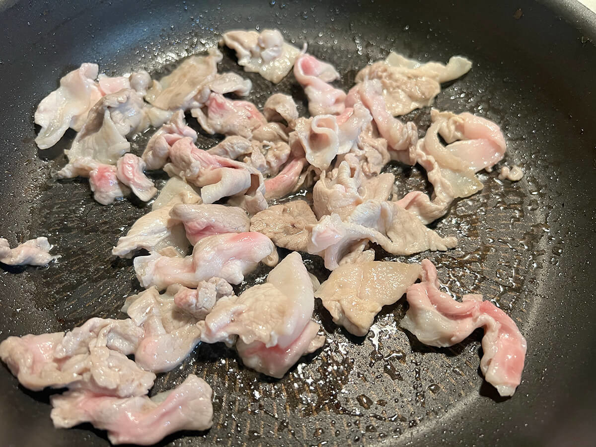 厚揚げと豚肉の旨い奴