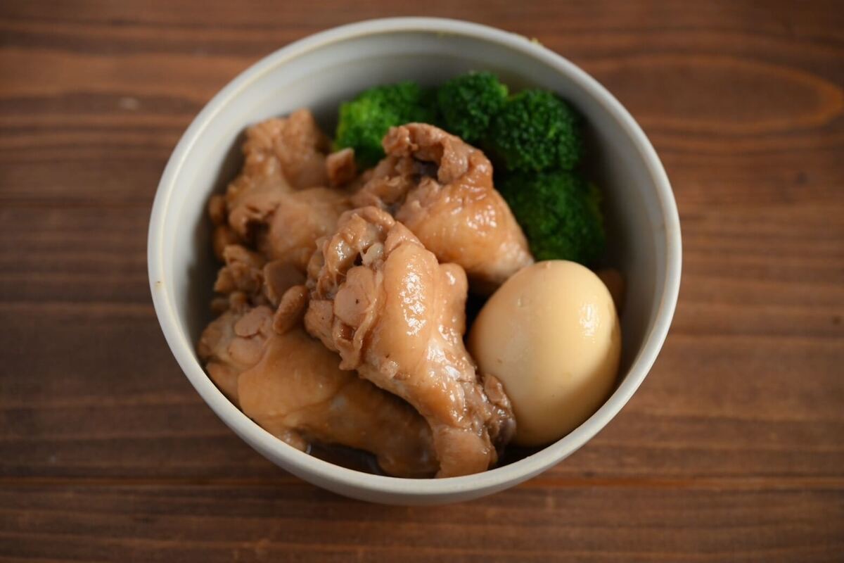 つゆで作る鶏のさっぱり煮