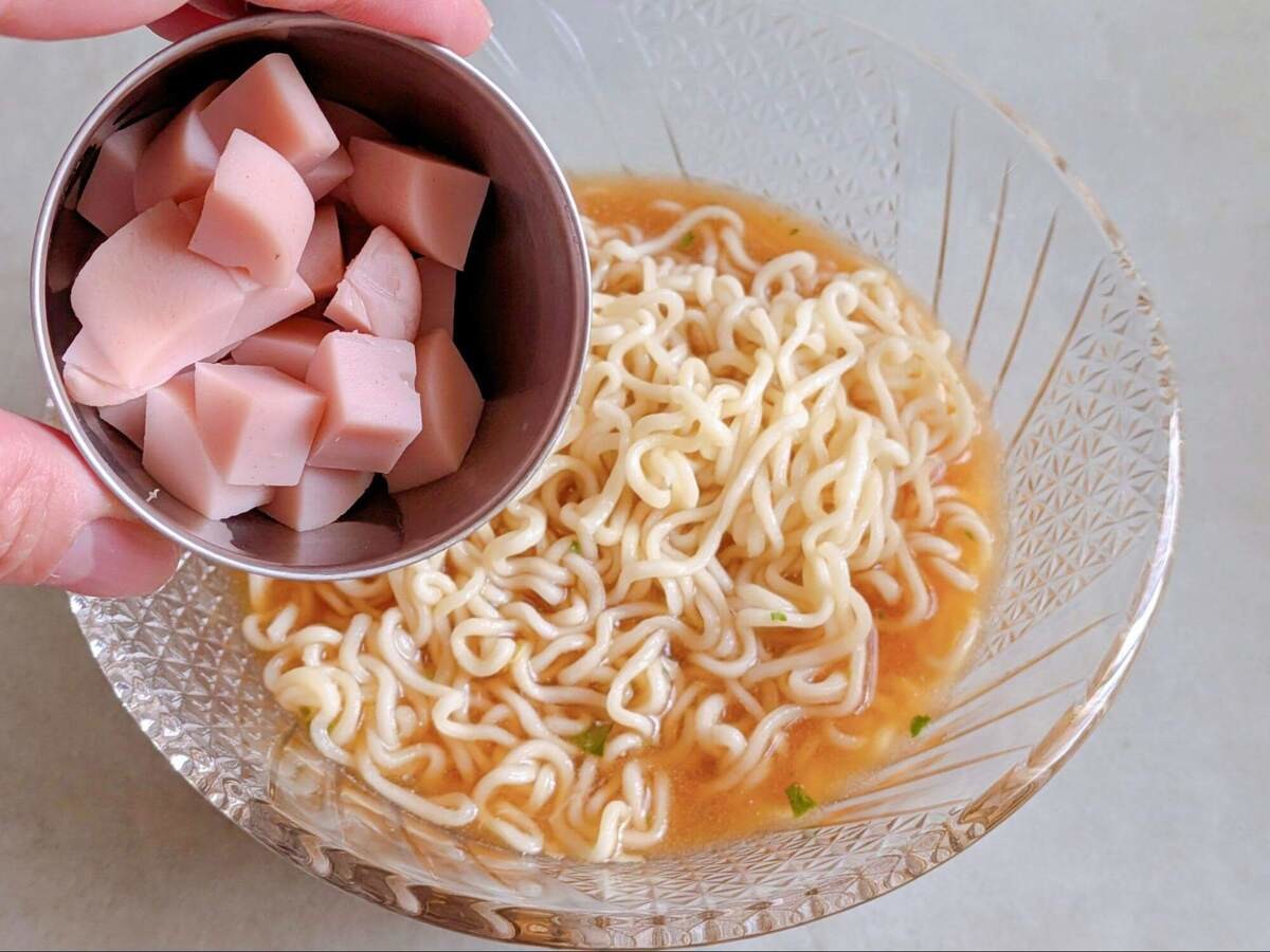 冷やしみそコーンラーメン