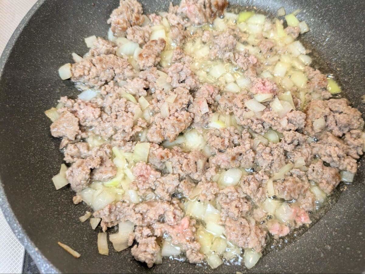 ファビオ先生「ワンパンミートソーススパゲティ」のレシピ