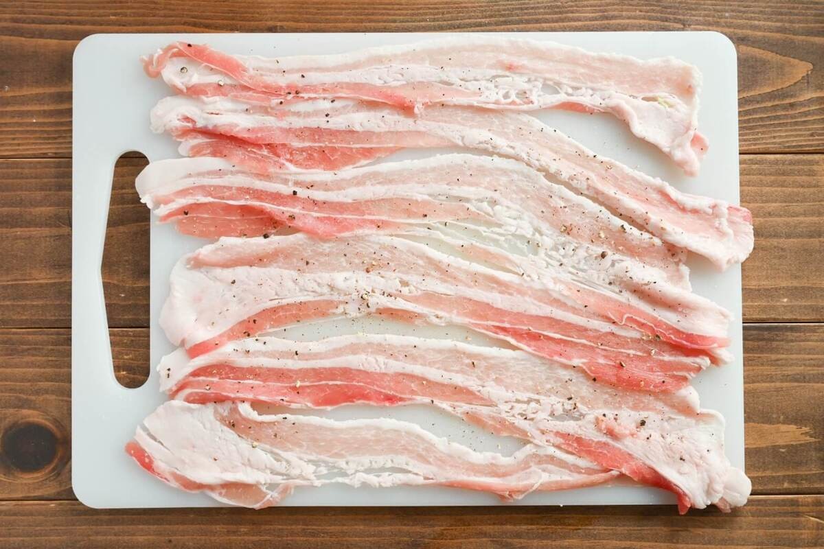 ミツカン「レンジで作れる豚バラ白菜ロール」のレシピ