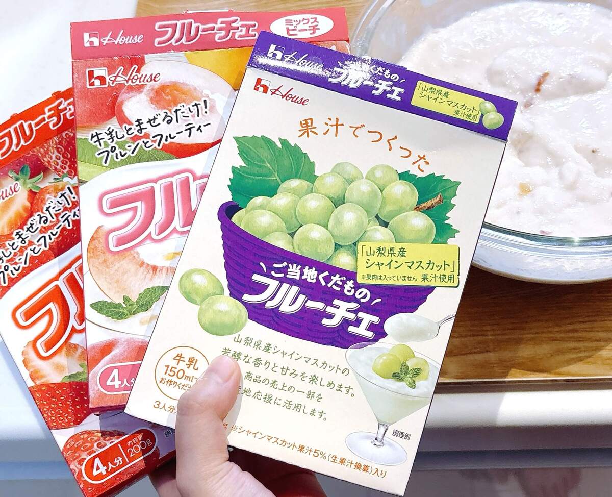 ハウス食品公式「欲張りすぎるフルーチェ」のレシピ
