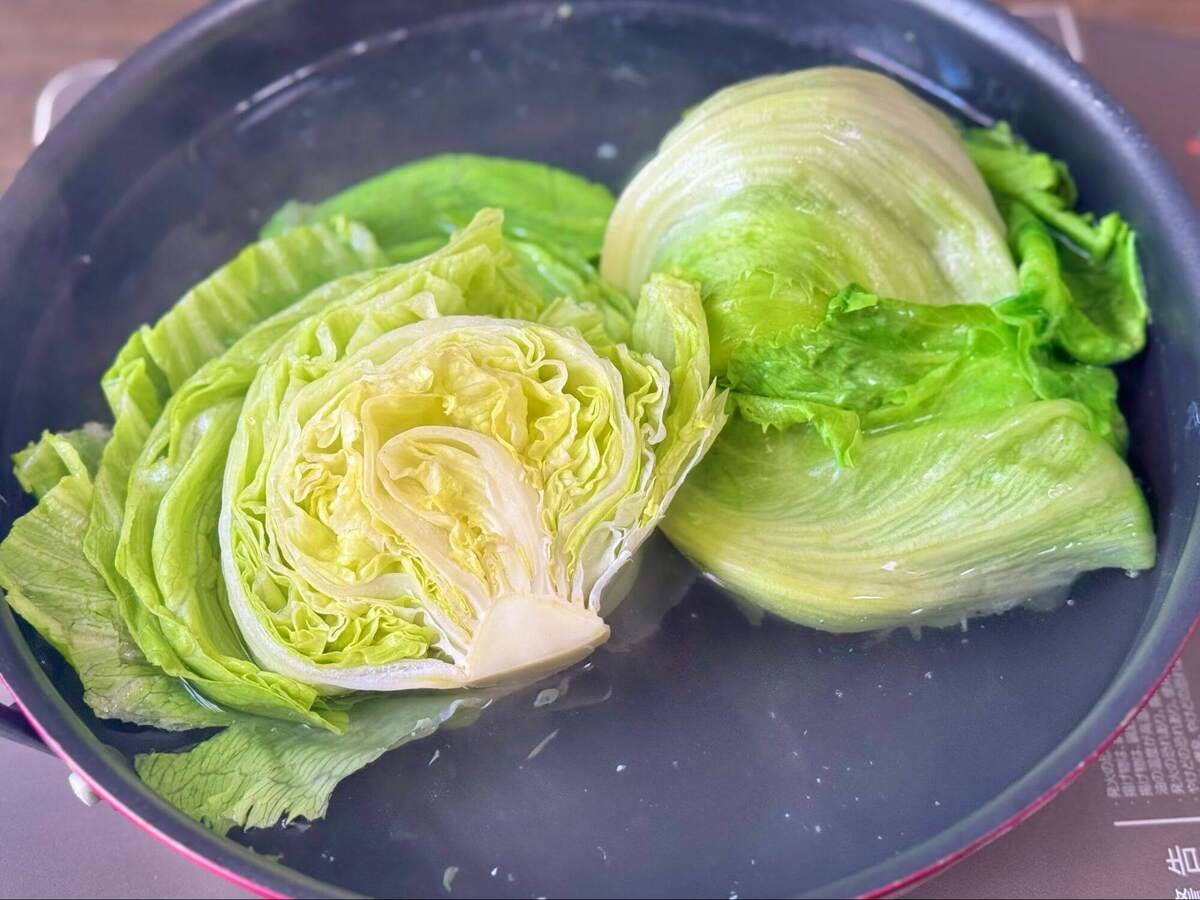 長谷川あかりさん「白身魚とレタスのオイスターソースがけ」