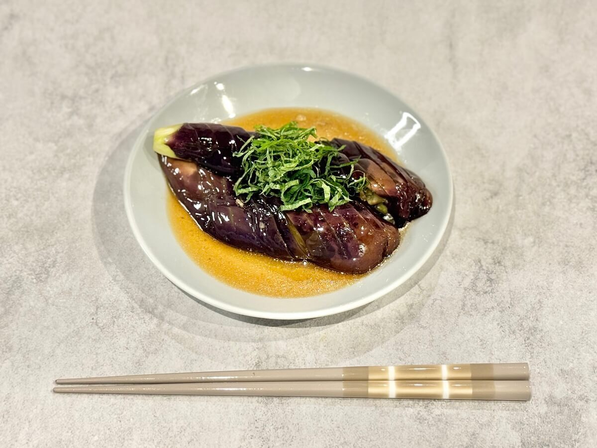レンチン5分 なすの煮浸し