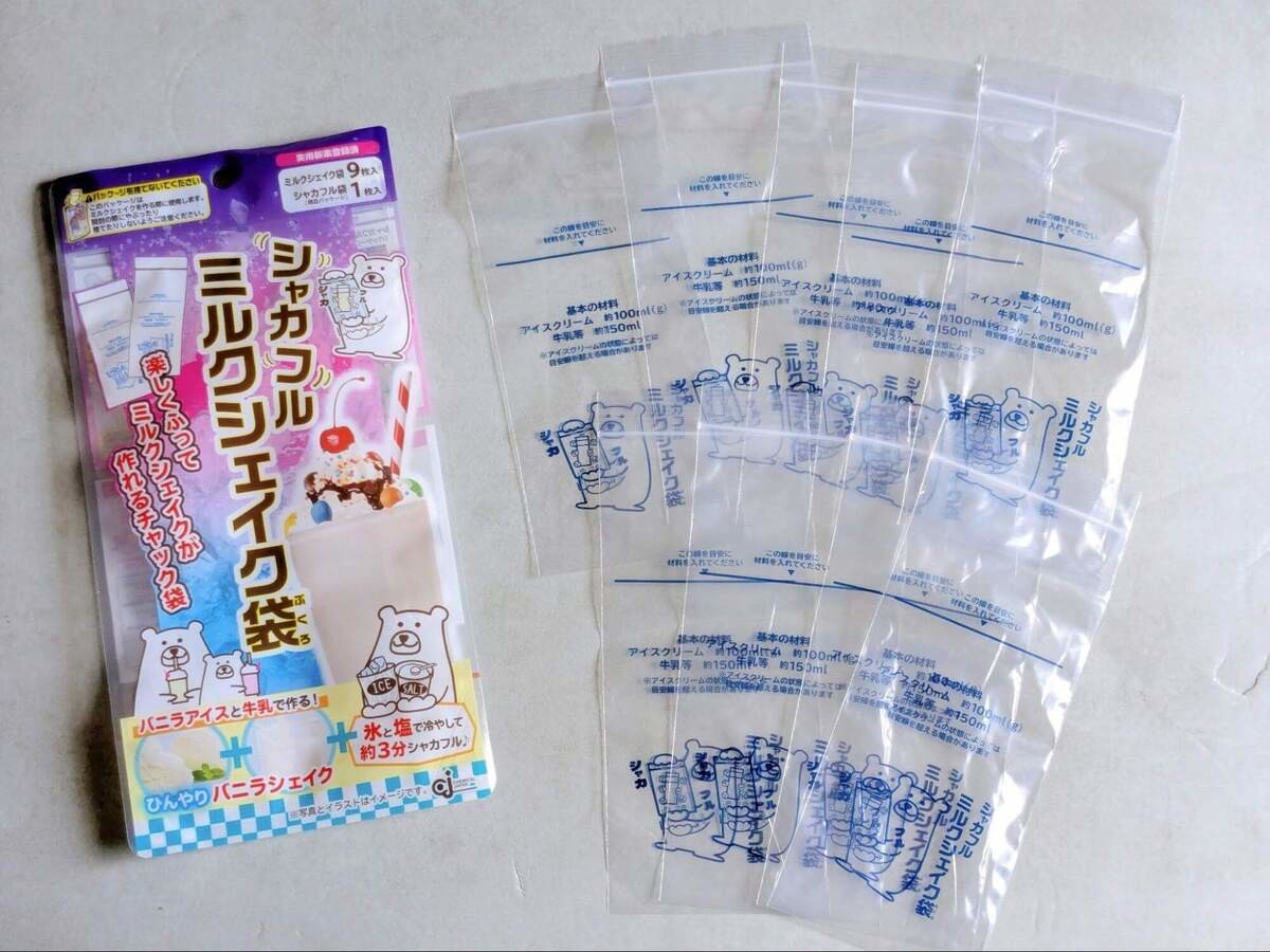ダイソーの夏のスイーツ手作りキット