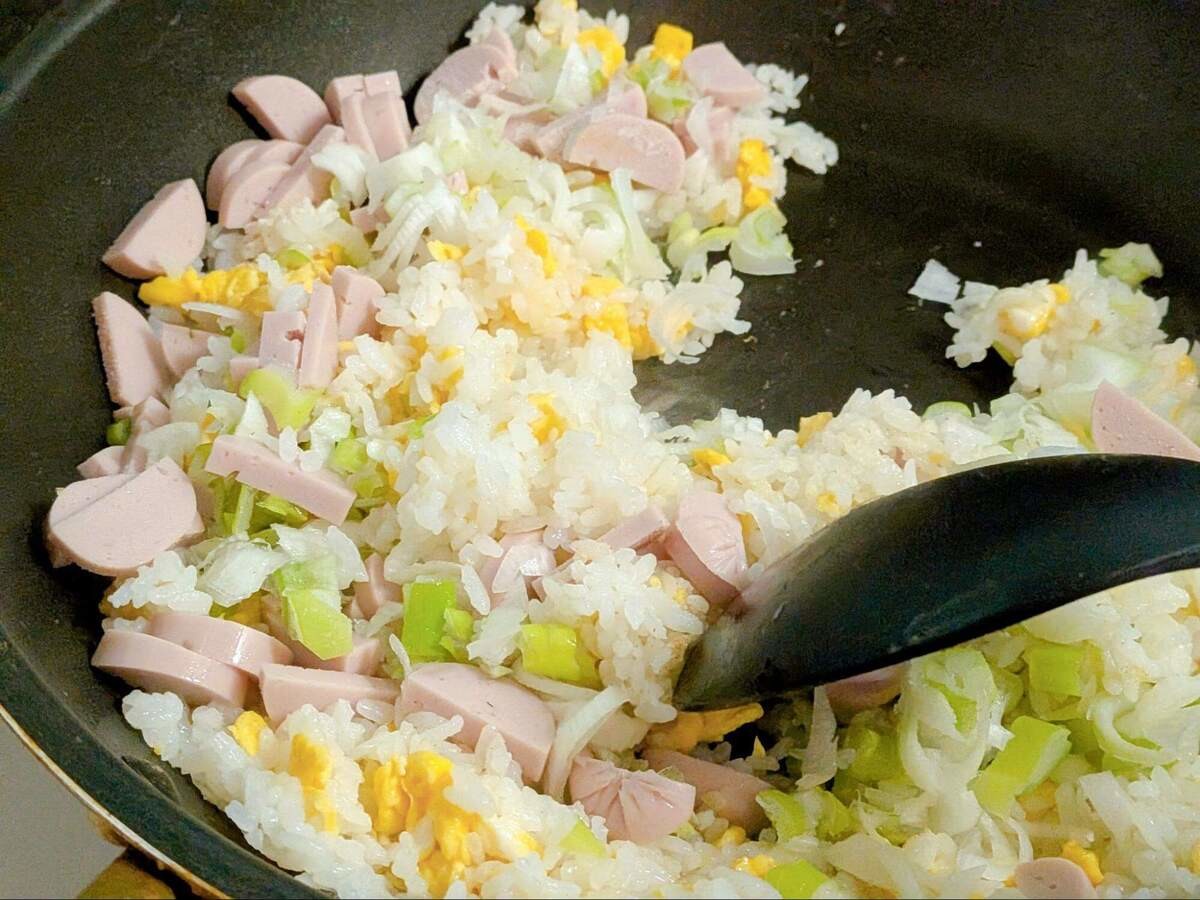 川原恵美子さん「絶対にパラパラになるチャーハン」