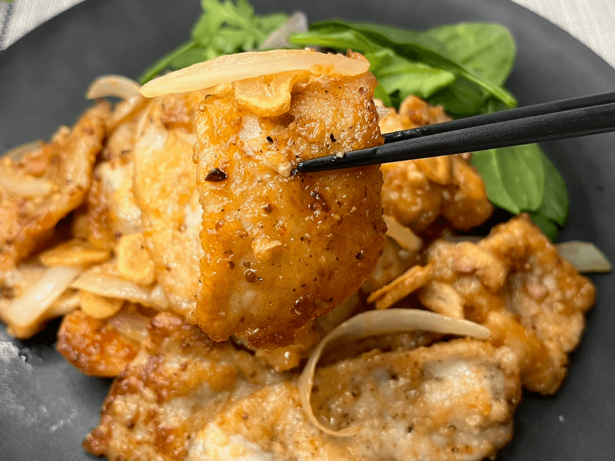 パパイズムさん「泣く子も黙るトンテキ」