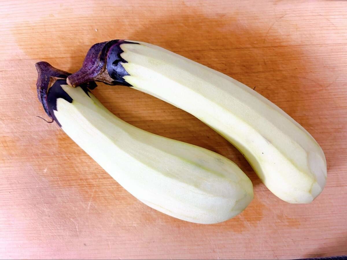 とろなす肉巻きのねぎだし蒸し