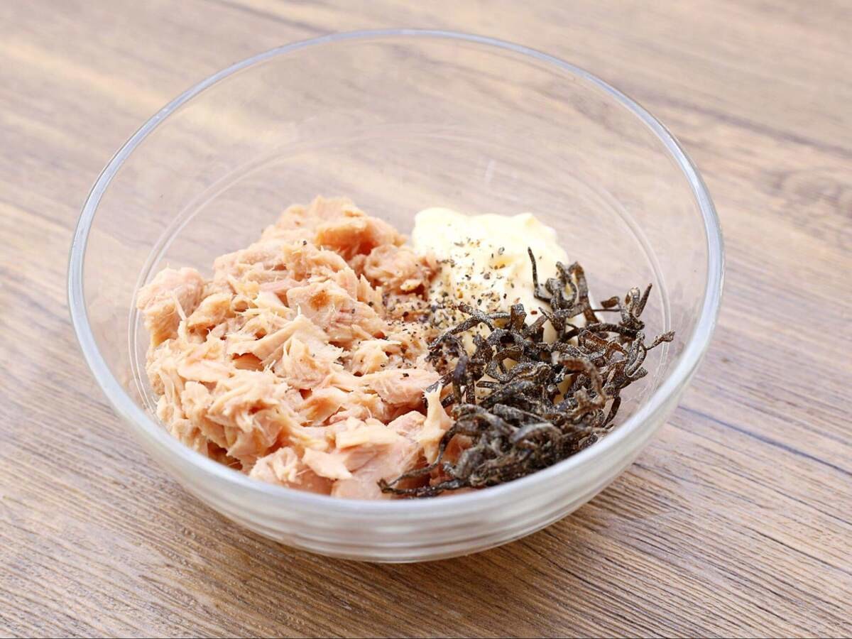 くらこん「塩こんぶでジャケットポテト」のレシピ