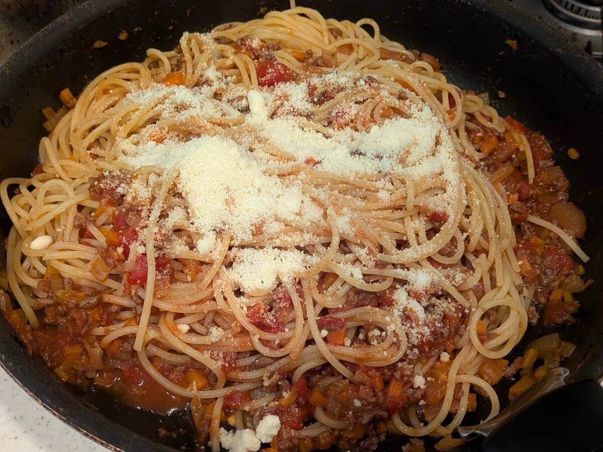 植竹隆政さん「ミートソーススパゲティ」