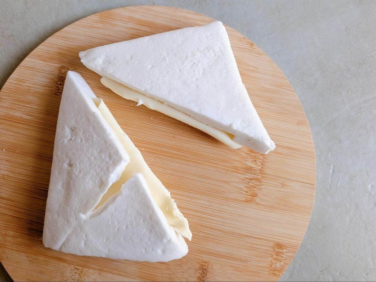 はんぺんのとろけるチーズ和風挟み焼き