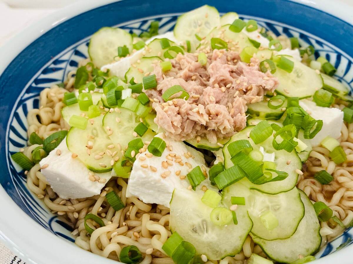 冷や汁風みそラーメン