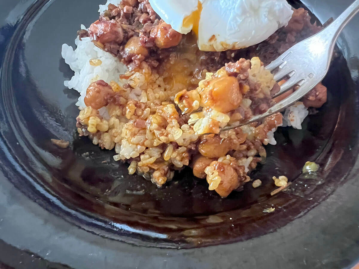 堀江ひろ子さん「キーマカレー」