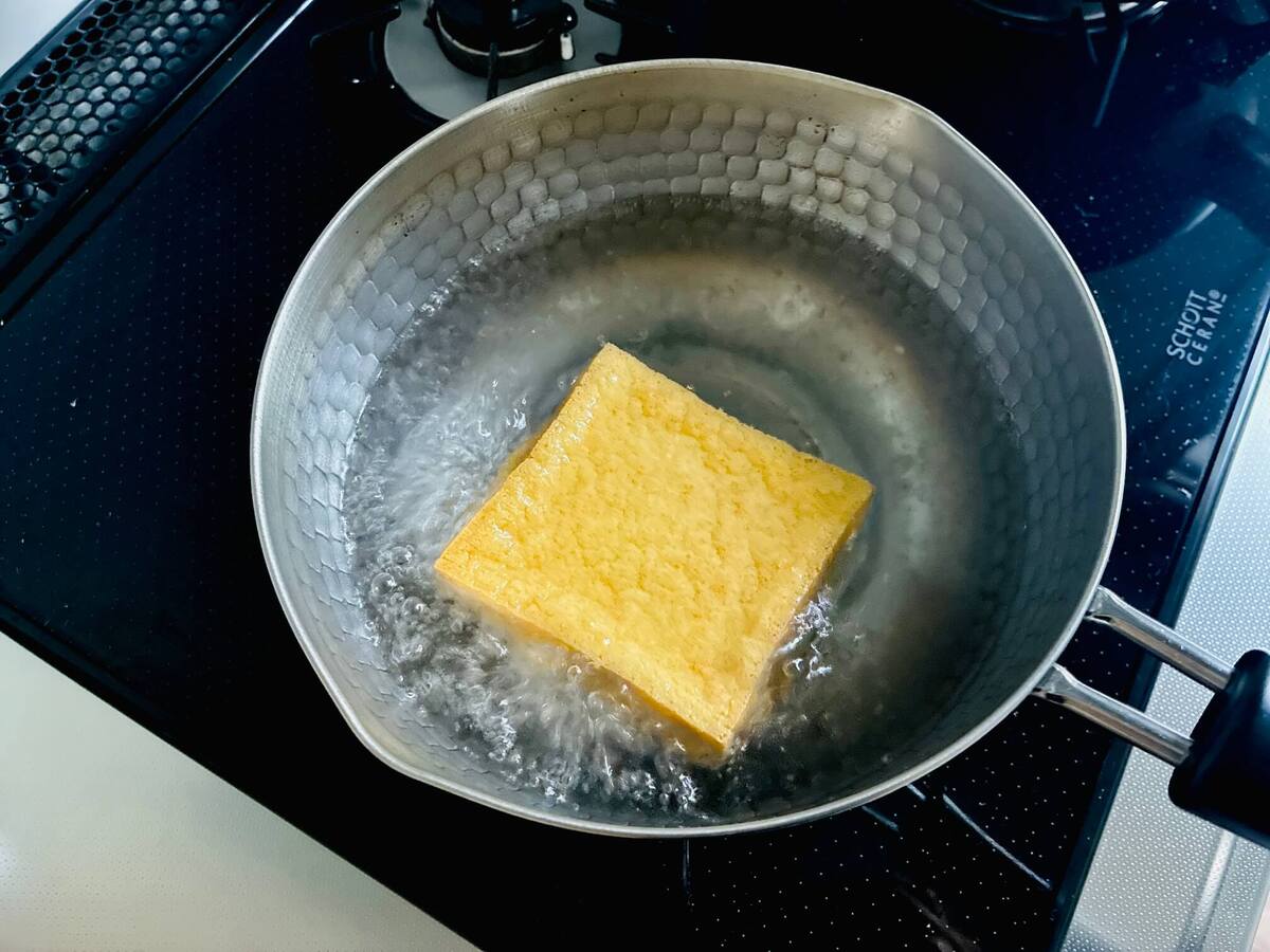 栗原はるみさん「厚揚げの甘辛煮」のレシピ
