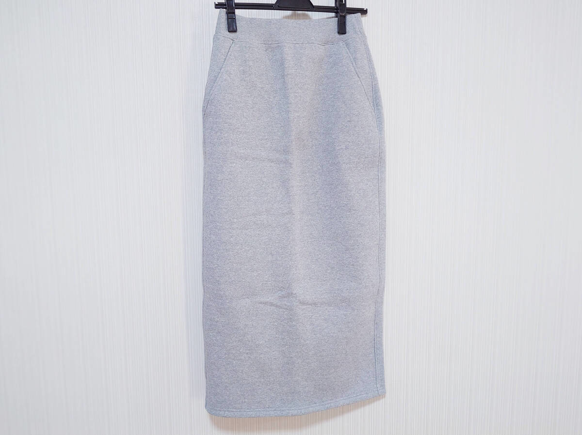 「ヘビーウェイトスウェットナロースカート」