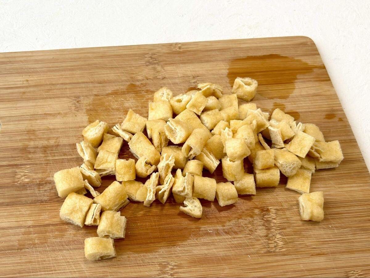 油揚げとしょうがの炊き込みご飯