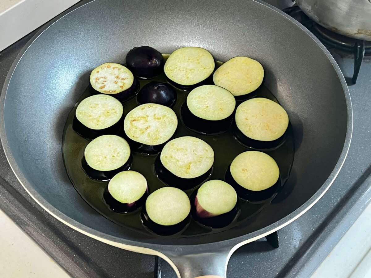 なすのチーズ焼き