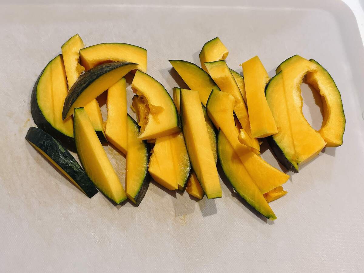 まりこさん「フライドかぼちゃ」