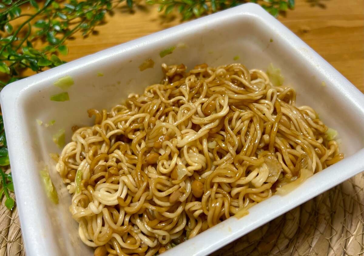 夏豆さん「納豆ペヤング」