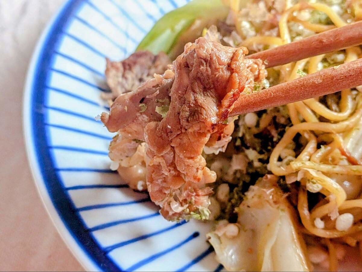 ソース＆しょうゆ焼きそば