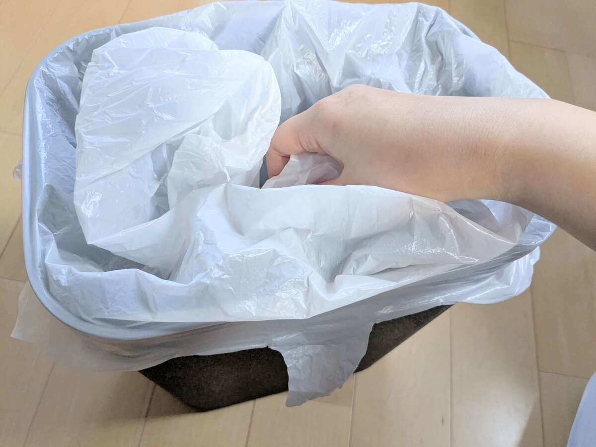 破かずきれいに【ゴミ箱セット】する裏ワザ