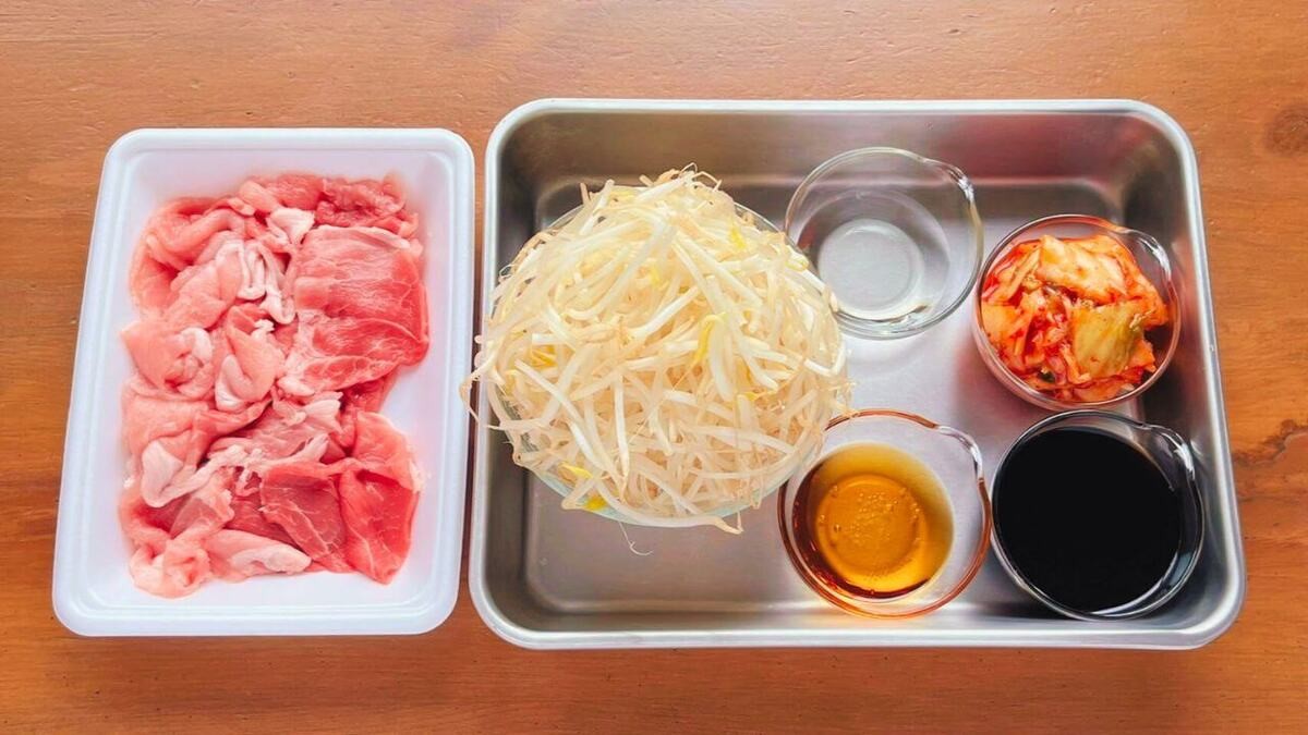簡単ビビンバ風
