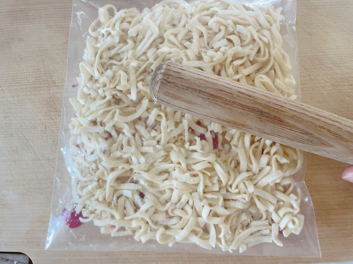 日清食品「どん兵衛鶏つくね」のレシピ