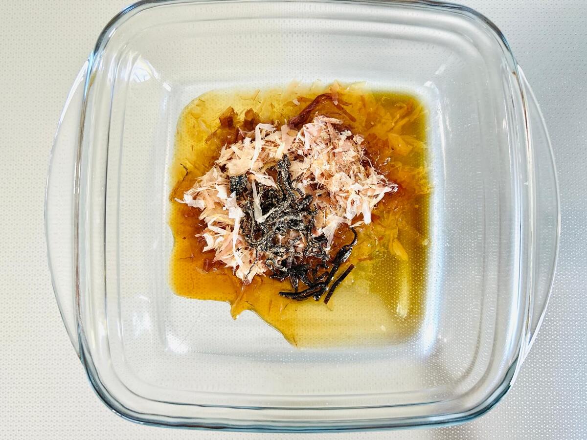 和田明日香さん「レンチンおひたし～秋～」のレシピ