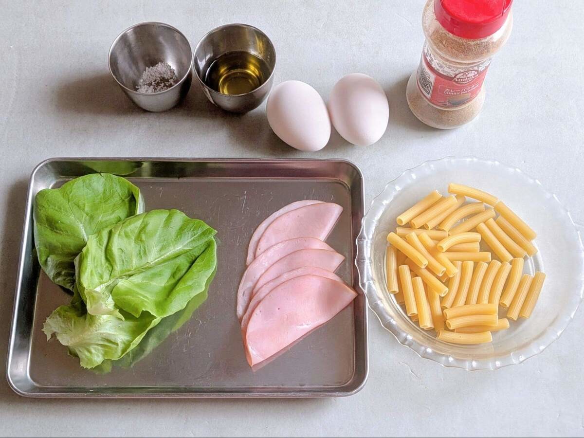 土井善晴さん「マカロニ卵サラダ」のレシピ