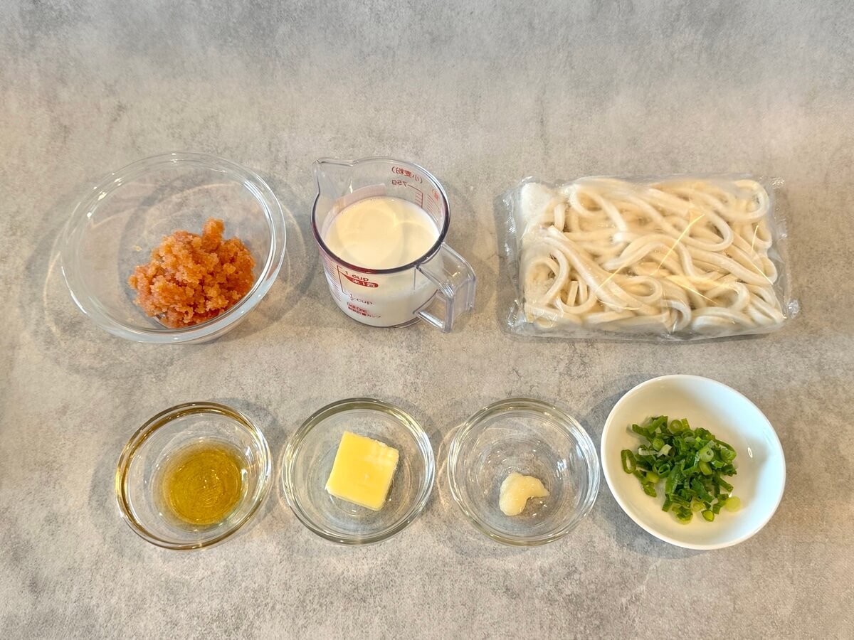 冷凍子ママさん「明太バターうどん」